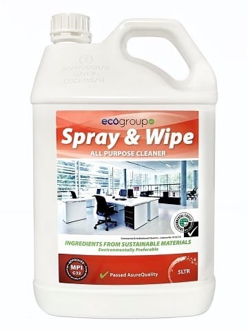 Ecogroup spray & wipe all purpose cleaner 5L
